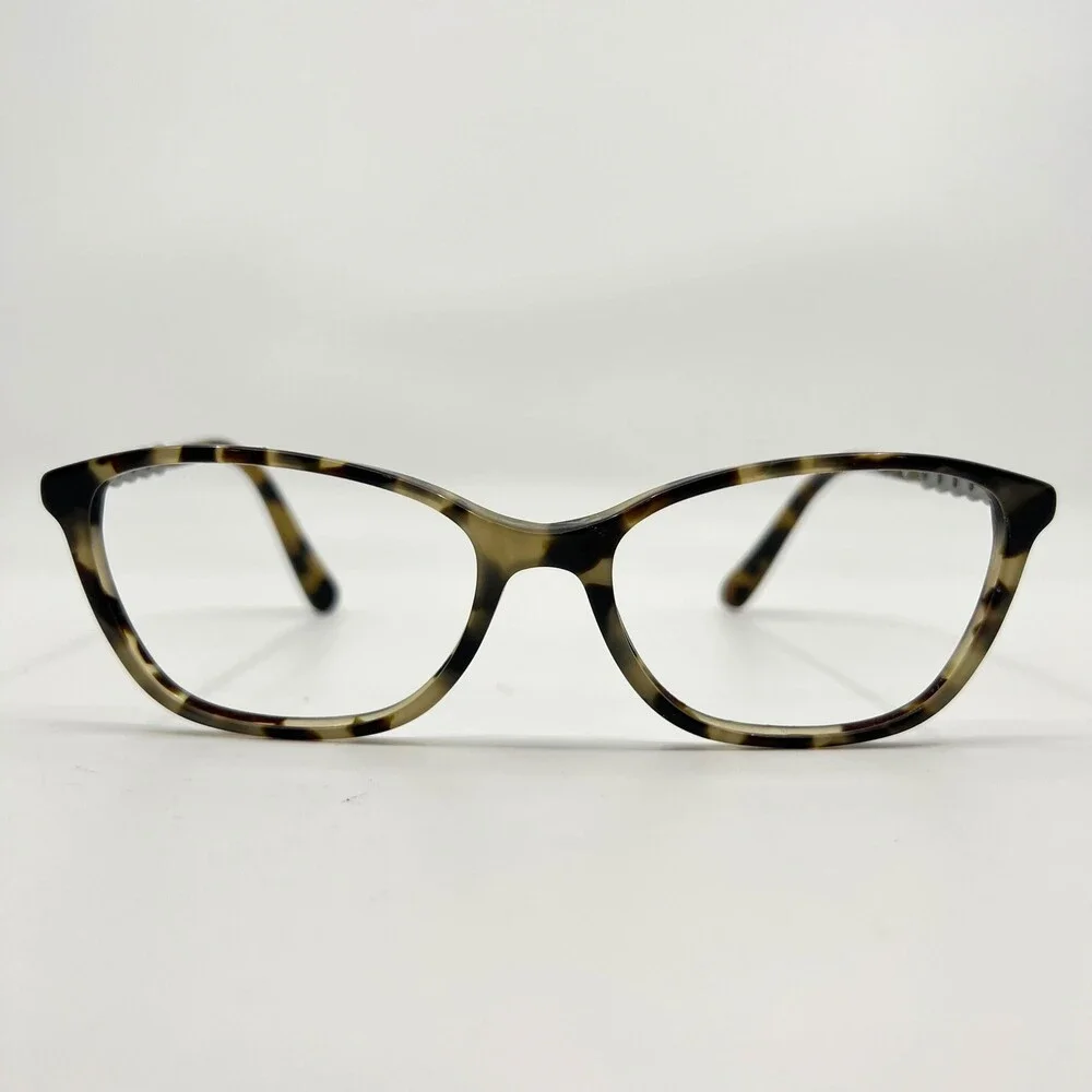 Coach Eyeglasses Womens Grey Green Tortoise HC6121 55-17-140 55mm